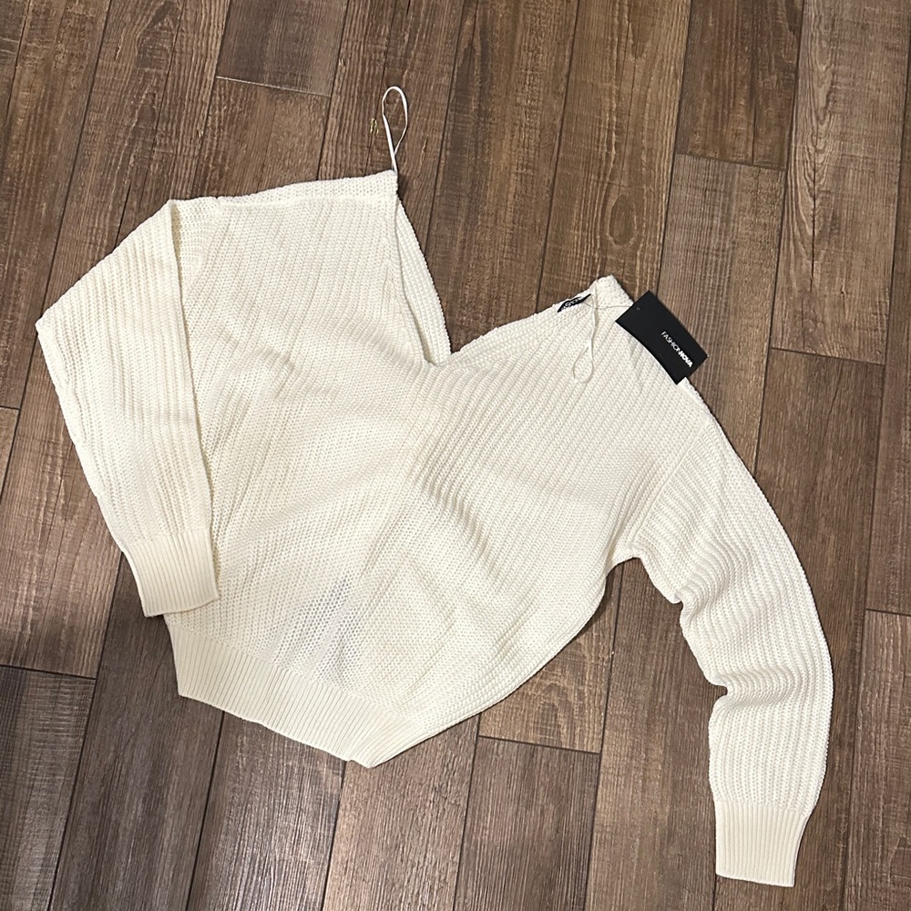 Cream Knit Sweater